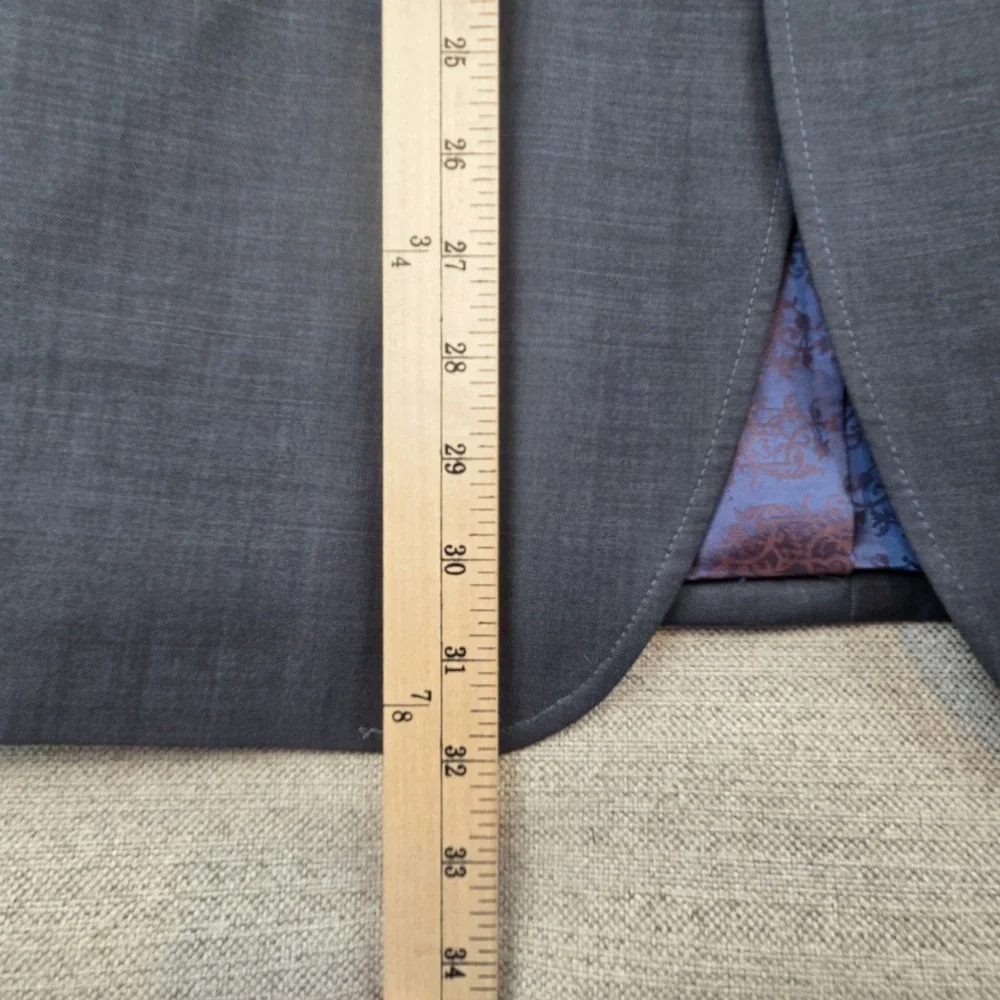 Ted Baker London Endurance Jarrett‎ Sport Coat Slate Blue Blazer Size 42L